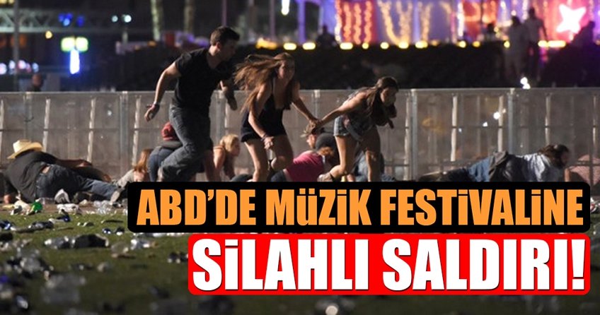 ABD’de müzik festivaline silahlı saldırı!