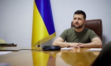Ukraine prepared to discuss neutrality status, Zelenskiy tells Russian journalists