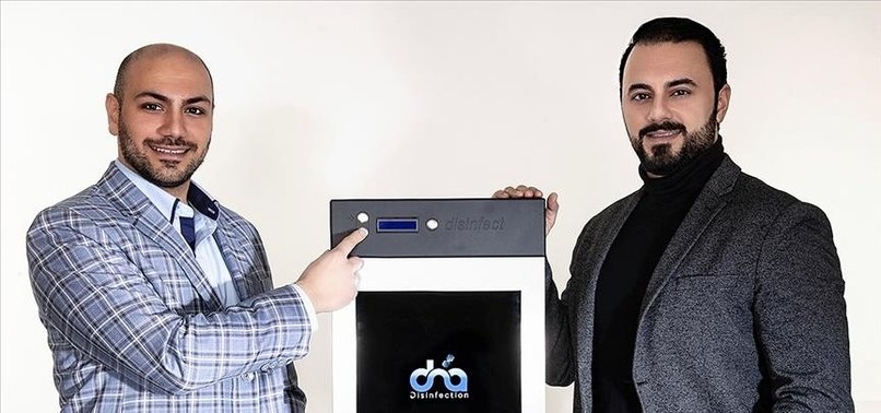 TURK-GERMANS DEVELOP AUTOMATIC TOUCH SCREEN DISINFECTOR