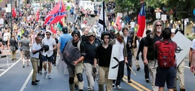 US: FAR RIGHT GROUP RETURNS TO CHARLOTTESVILLE