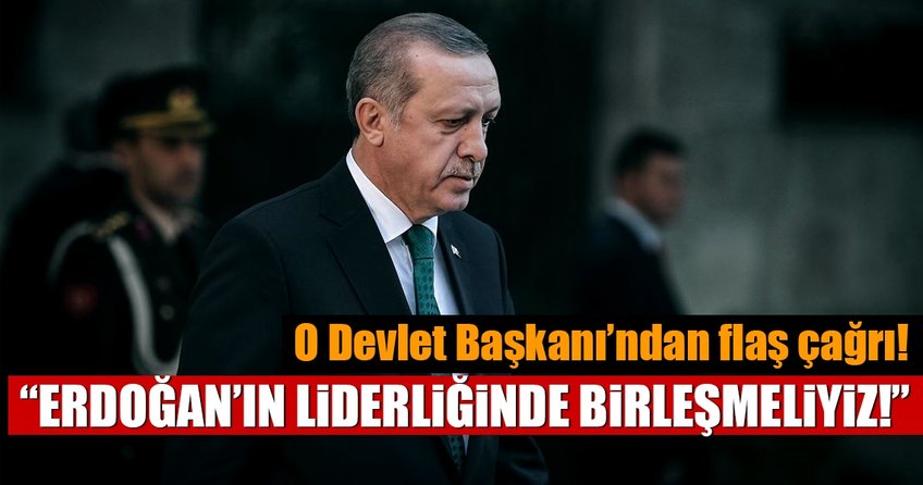 Alpha Conde: Erdoğan’ın liderliğinde birleşmeliyiz!