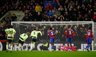 Haaland penalty gives Man City 1-0 win over Crystal Palace