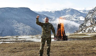 Azerbaijani President Aliyev marks Nowruz in liberated Shusha