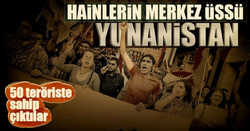 Hainlerin merkez üssü Yunanistan