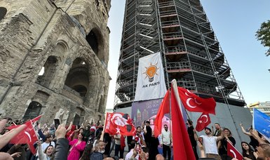 Turks in Germany celebrate Erdoğan’s victory in presidential runoff