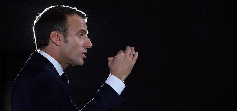 MACRON URGES EUROPEAN ARMY TO DEFEND AGAINST RUSSIA, US