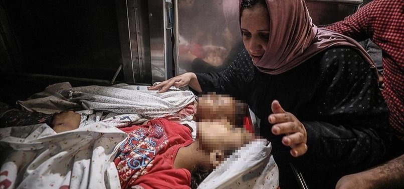 ISRAELI AIRSTRIKES LEAVE DOZENS OF PALESTINIANS, INCLUDING 10 CHILDREN, MARTYRED IN GAZA STRIP