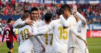 Real Madrid rebound from Copa elimination with win over Osasuna