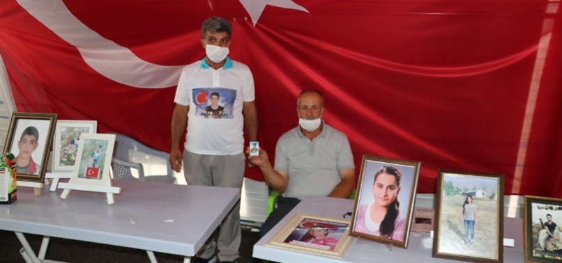 ONE MORE KURDISH FAMILY JOINS ANTI-PKK SIT-IN PROTEST IN DIYARBAKIR
