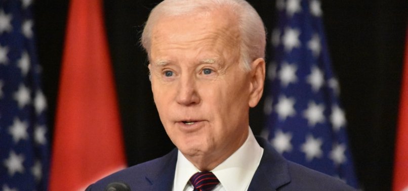 BIDEN SAYS HE BELIEVES CHINA HAS NOT SENT ARMS TO RUSSIA
