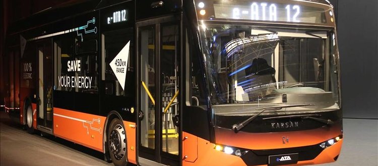 Bursa’nın ilk elektrikli Otobüsleri Karsan e-ATA oldu