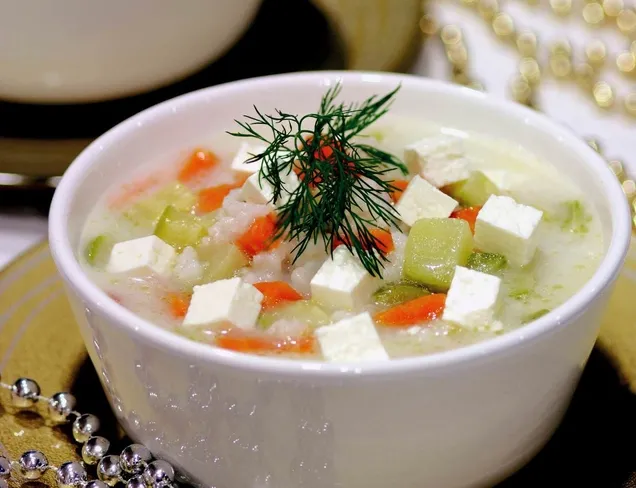 Beyaz Peynirli Kabak Çorbası Tarifi