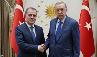 President Erdoğan receives Azerbaijani foreign minister in Ankara