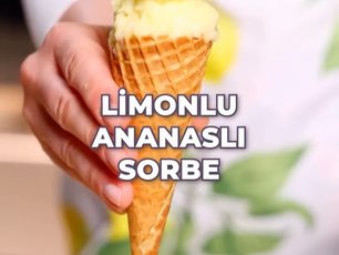 Limonlu Ananaslı Sorbe