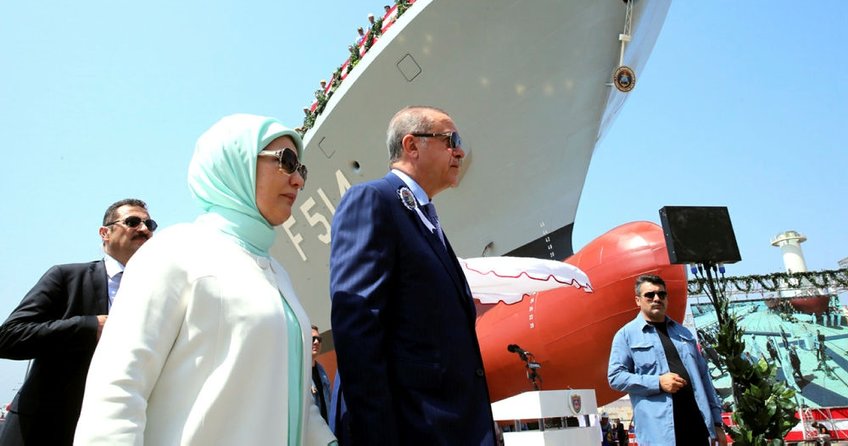 Cumhurbaşkanı Erdoğan uçak gemisi projesini açıkladı