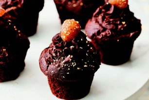 Kestaneli Çikolatalı Muffin