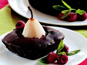 Çikolatalı ve Armutlu Muffin Tarifi