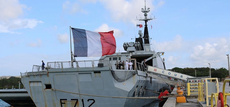 FRANCE SUSPENDS ROLE IN NATO NAVAL OPERATION