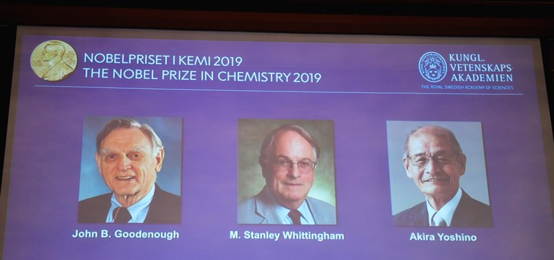 CHEMISTRY NOBEL GOES TO LITHIUM-ION BATTERY DEVELOPERS
