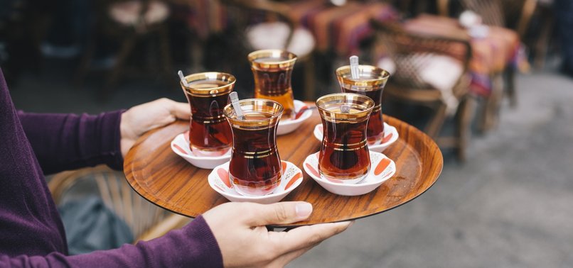 A TURK CONSUMES 1,300 CUPS OF TEA EVERY YEAR