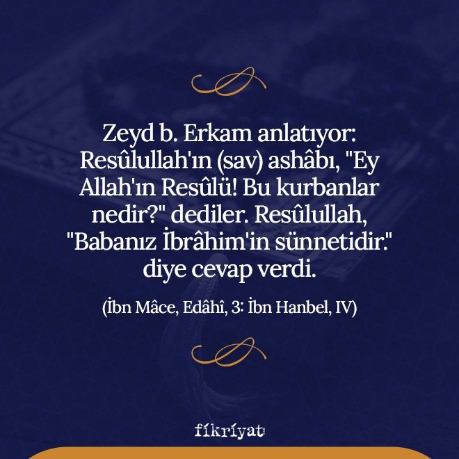 KURBAN BAYRAMI NE GÜNLER ARASI