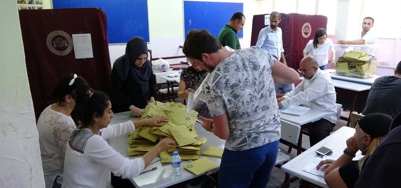 TURKEY: 100 PERCENT OF VOTES HAVE BEEN COUNTED