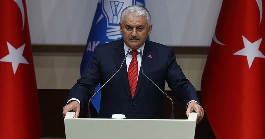 Başbakan Binali Yıldırım, Cumhurbaşkanı Erdoğan’ın üyelik töreninde konuştu