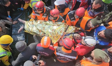 60-year-old man rescued from rubble 104 hours after quakes in Türkiye