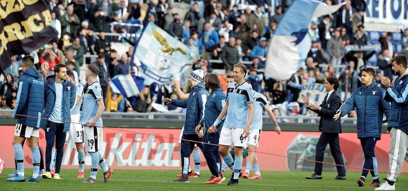 LAZIO TAKES SERIE A LEAD WITH JUVE LEFT IDLE DUE TO VIRUS