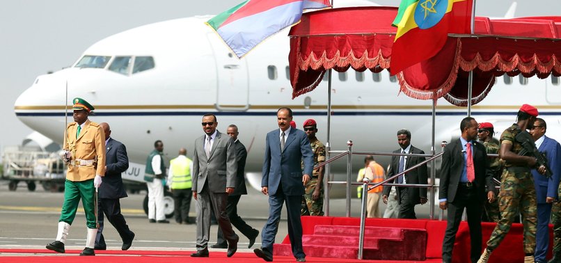 ERITREAN PRESIDENT VISITS ETHIOPIA FOR FIRST TIME IN 22 YEARS