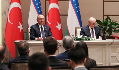 Turkey, Uzbekistan talk potential to improve economic ties: FM Çavuşoğlu