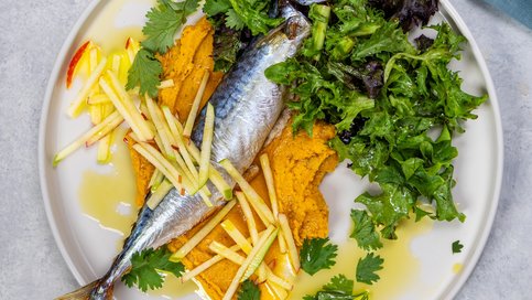 Mercimek Püreli Uskumru