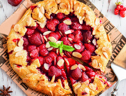 Çilekli Galette