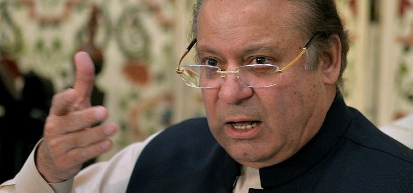 OUSTED PAKISTANI PM RE-ELECTED AS RULING PARTY HEAD
