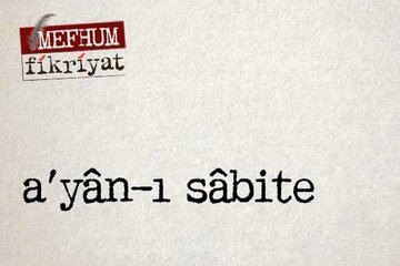 A’yân-ı Sâbite