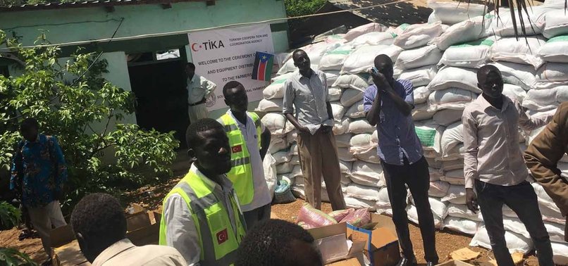 TURKEY PROVIDES AGRICULTURAL SUPPORT TO SOUTH SUDAN