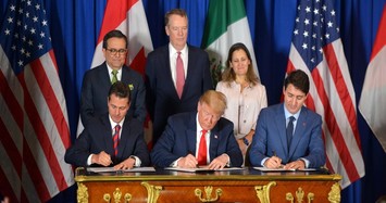 US, Canada, Mexico leaders sign NAFTA replacement deal
