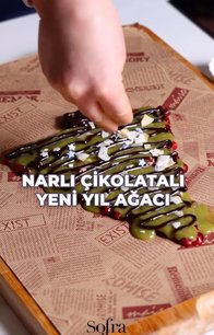Narlı Çikolatalı Yeni Yıl Ağacı