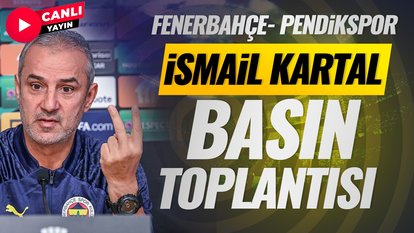 İsmail Kartal Basın Toplantısı | Fenerbahçe | CANLI YAYIN