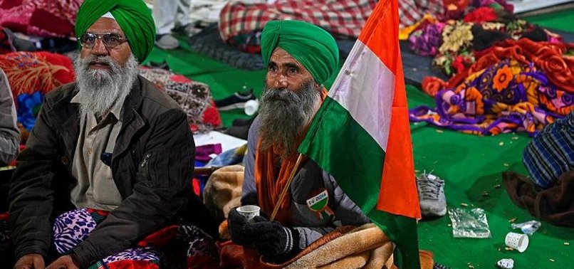 PROTESTING INDIAN FARMERS BEGIN HUNGER STRIKE AFTER WEEK OF CLASHES
