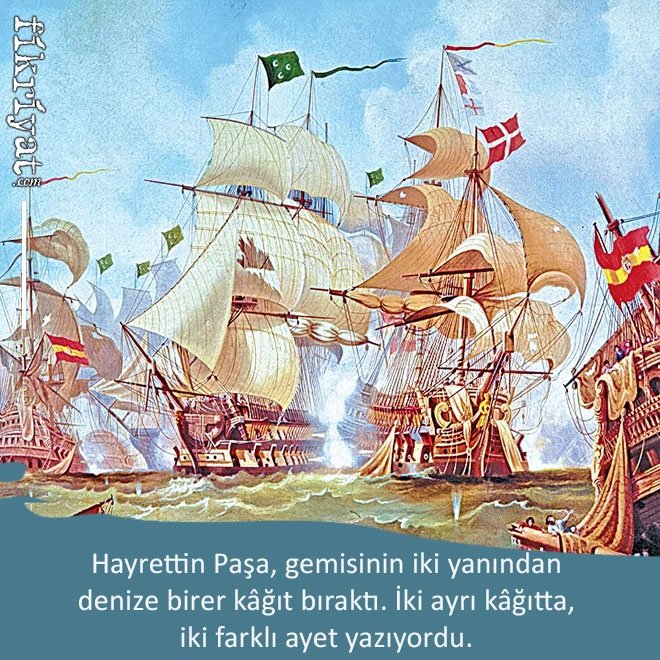 Hayreddin Paşa’nın denize bıraktığı kağıtlar