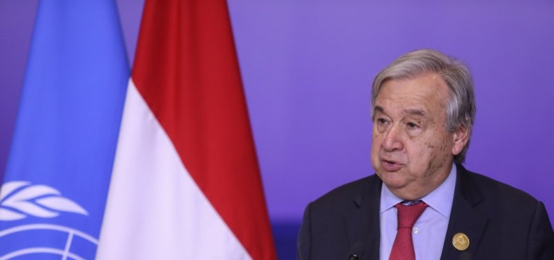 UN CHIEF: WORLDS COLLECTIVE RESPONSE TO CLIMATE CHANGE REMAINS PITIFUL