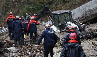 2 fatalities in the landslide in Zonguldak