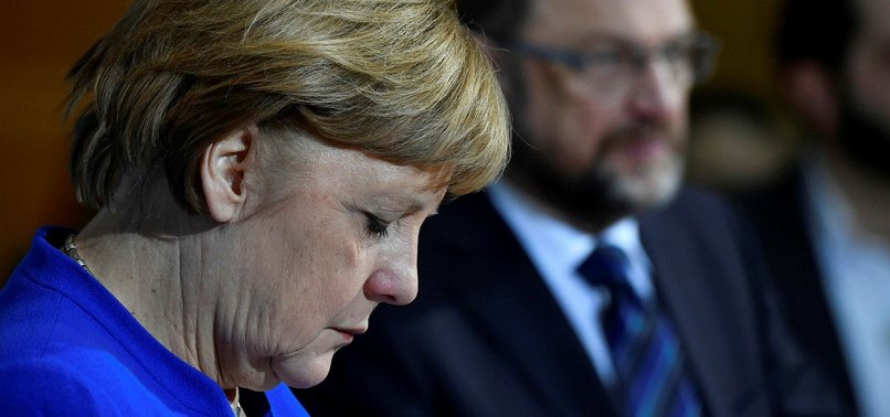 COALITION DEAL LEAVES MERKELS FATE IN HANDS OF SOCIAL DEMOCRATS