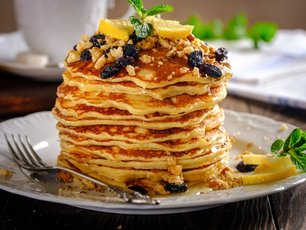 Kuru Üzümlü Pancake