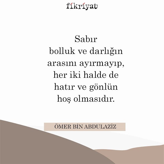 Sabırla ilgili 10 öğüt