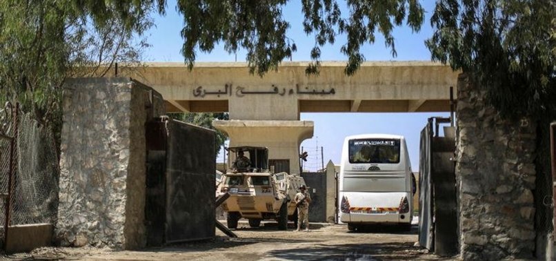 EGYPT OPENS GAZA CROSSING FOR TWO DAYS