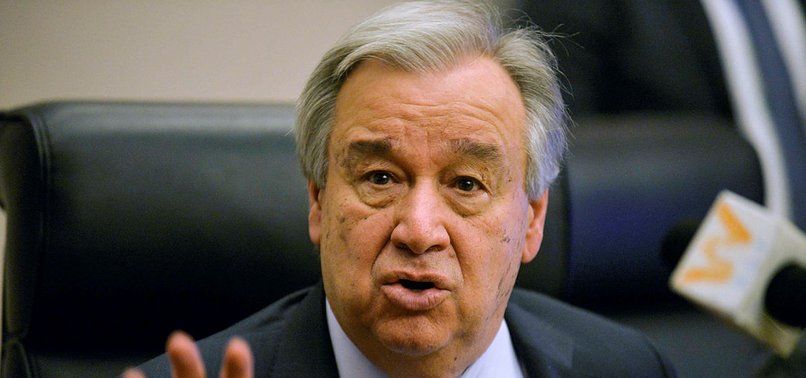 UN CHIEF CALLS FOR RESTRAINT AMID GEORGE FLOYD PROTESTS