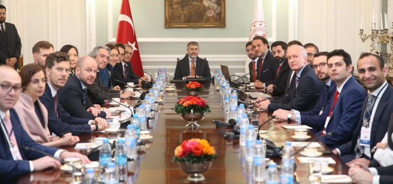 FINANCE MINISTER EXPLAINS TURKISH ECONOMIC MODEL IN LONDON