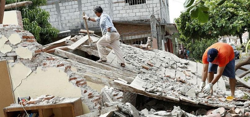 DEATH TOLL AT 96 IN MEXICO QUAKE
